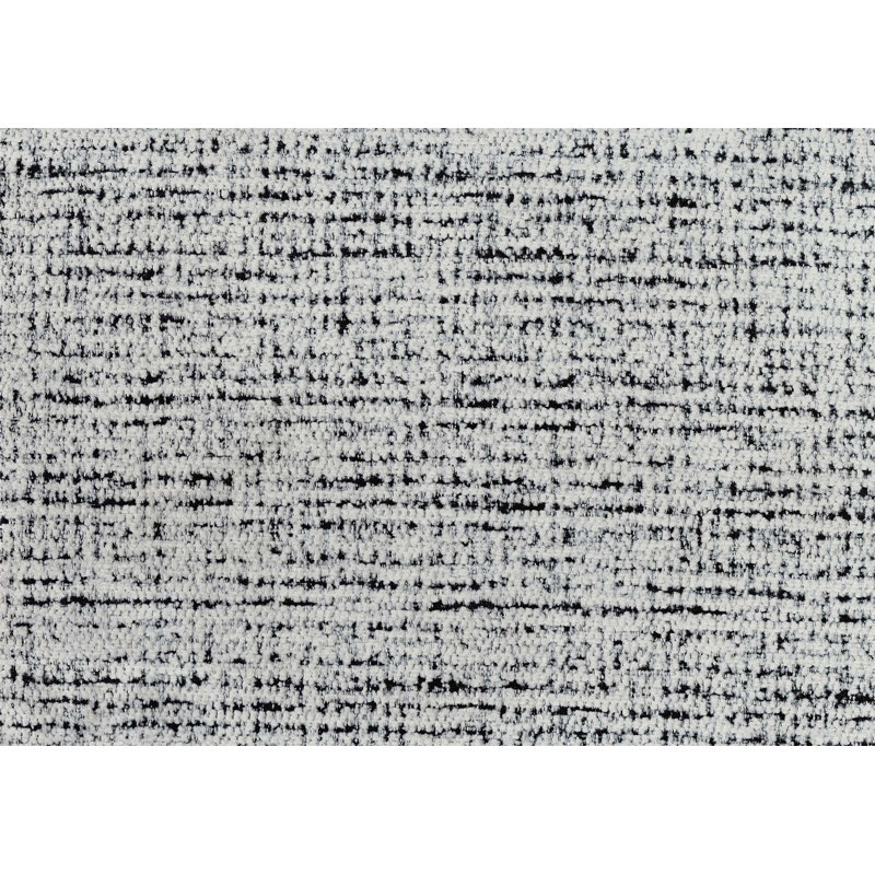 Repose-pieds carré rembourré en chenille avec base antidérapante et rembourrage de perles durable pour une utilisation polyvalente des sièges ou des repose-pieds.