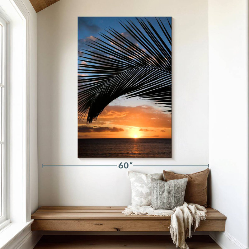 Harnek Sunset At Maui Beach, 51" H x 34" W