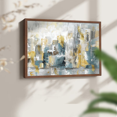 City Views I -Framed Print - Restickable