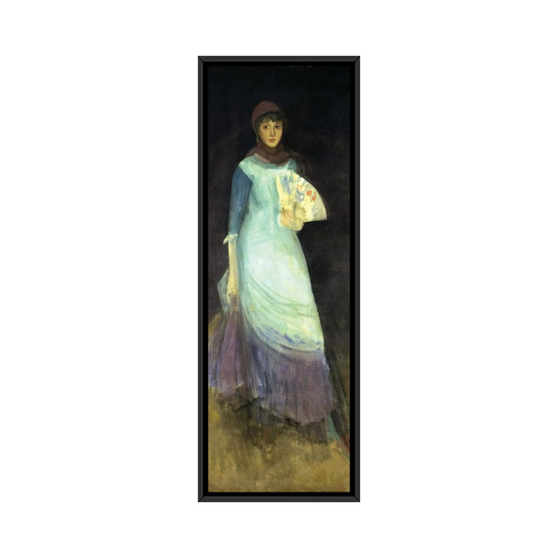 Print, Black, 152.4 cm H x 50.8cm W x 4.445cm D