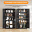 Armoire de rangement avec tablettes réglables - Armoires de cuisine en métal pour la maison avec portes, casier d'organisation pour armoire / chambre à coucher / salle à manger / salon / salle de bain / bureau / garage-37066934