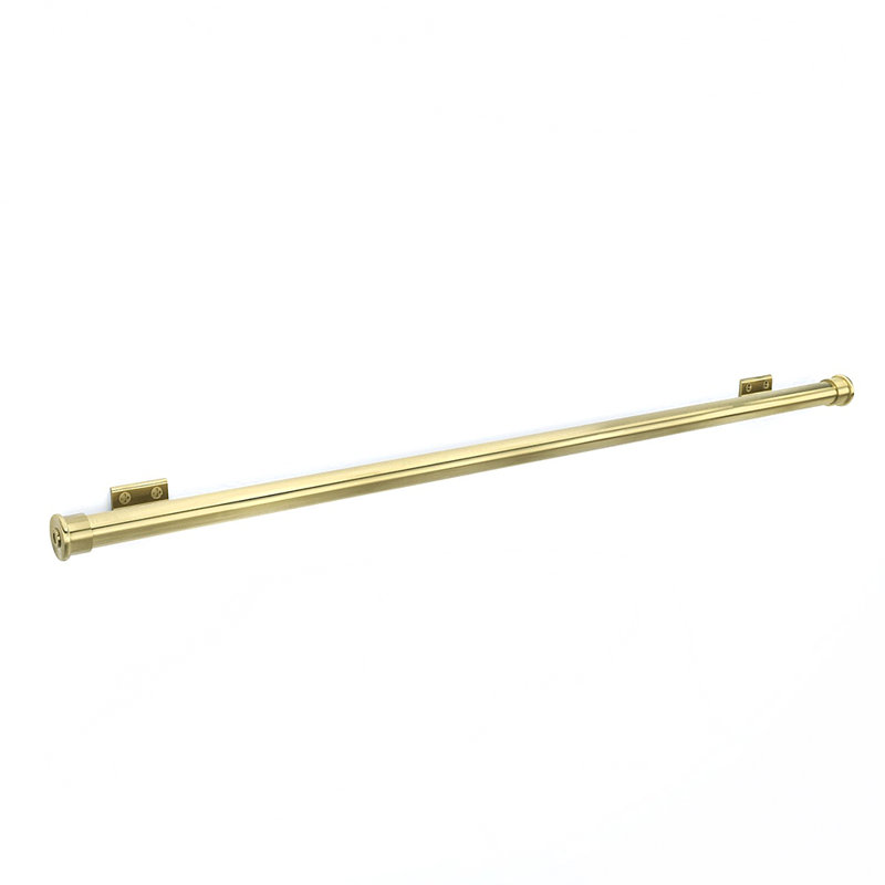 3' Ladder Rail Kit for Rolling Ladder Quiet Glide System (Includes: Rail, Brackets, Rail End caps)