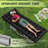 Portable Folding Heavy Duty Camping Cots Sleeping Cot with Carry Bag and 3" Mattress 900 LBS-90743971