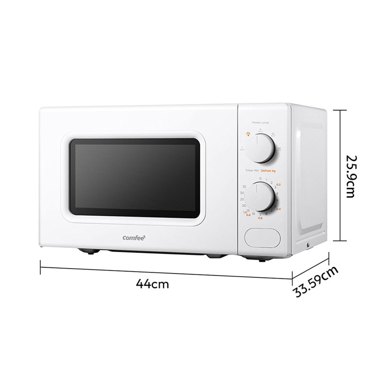 Comfee 33.5cm 0.02m³ L 700W - Watt Countertop Microwave, White