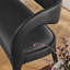 Pinnacle Vegan Leather Accent Bench In Black-91110975