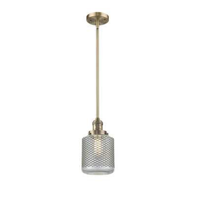 Luminaire suspendu cylindrique à 1 lumière Iyana