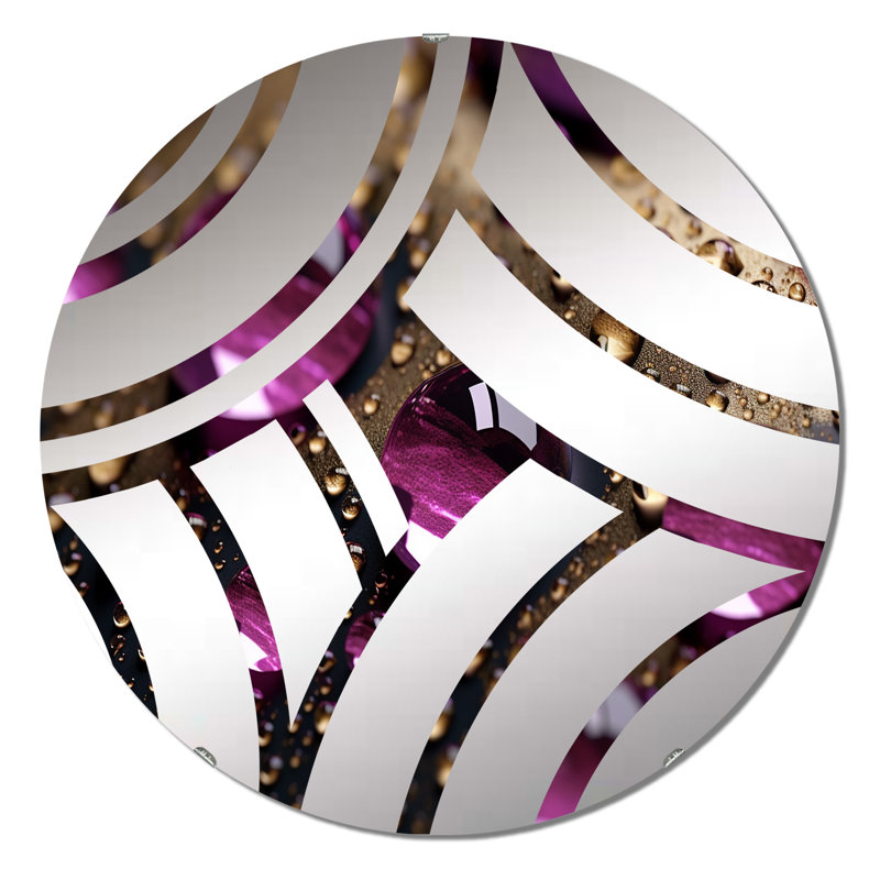 Miroir décoratif Ascena, 23,6 po x 23,6 po
