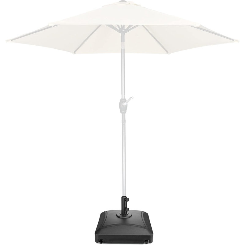  Poids du parasol extérieur avec roues 88-143 lb