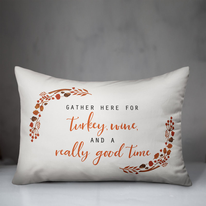 Floral Throw Pillow