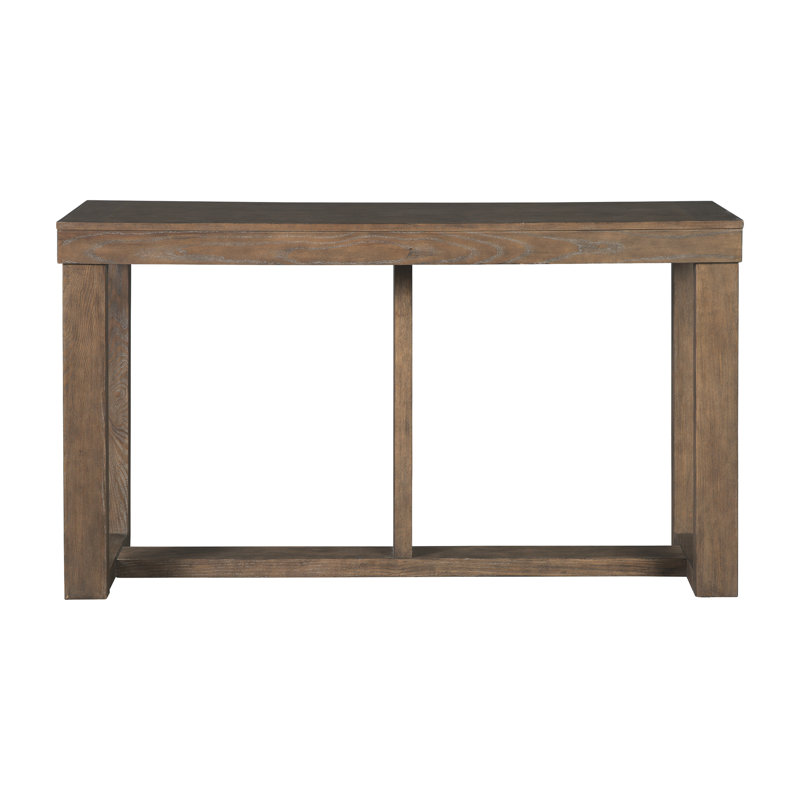 Esmont 64'' Console Table, Gray/Brown