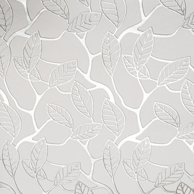 Grey Botanical Paste The Wall Wallpaper N10061