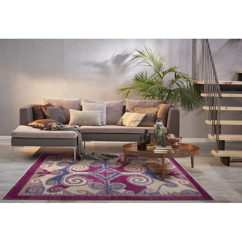 Atonvale One-of-a-Kind 6'3" X 8'10" 2010s Wool Area Rug in