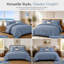 Ensemble de housse de couette 100% coton avec taies décoratives, ensemble de literie toutes saisons respirant et doux, très grand-132971316-132971325