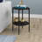Wayne Stainless Steel Top End Table
