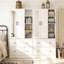 Armoire 4 tiroirs avec miroir Malieka-706316817