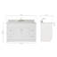 Ensemble de meuble-lavabo simple 55 po Partham-67491872