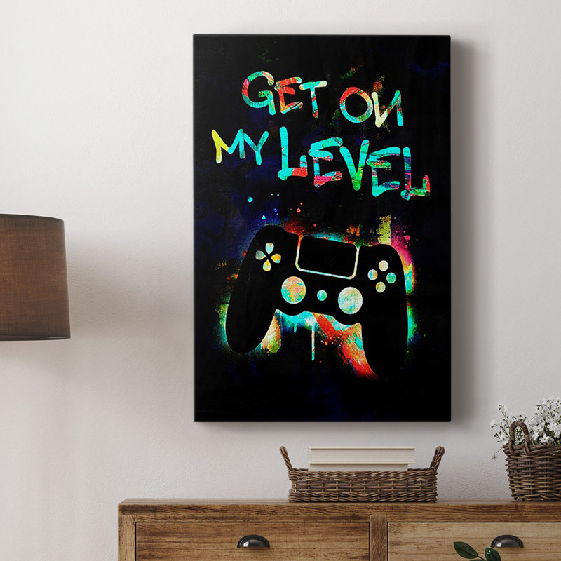 " Gamer Tag II ", 12" H x 8" W x 1" D