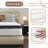 10 Inch Medium Euro Top Pocket Spring With Memory Foam Hybrid Mattress In A Box, Featuring Breathable Bamboo Fiber Surface-551861699-551861698