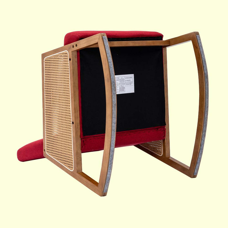 Chaise berçante Janise, Red