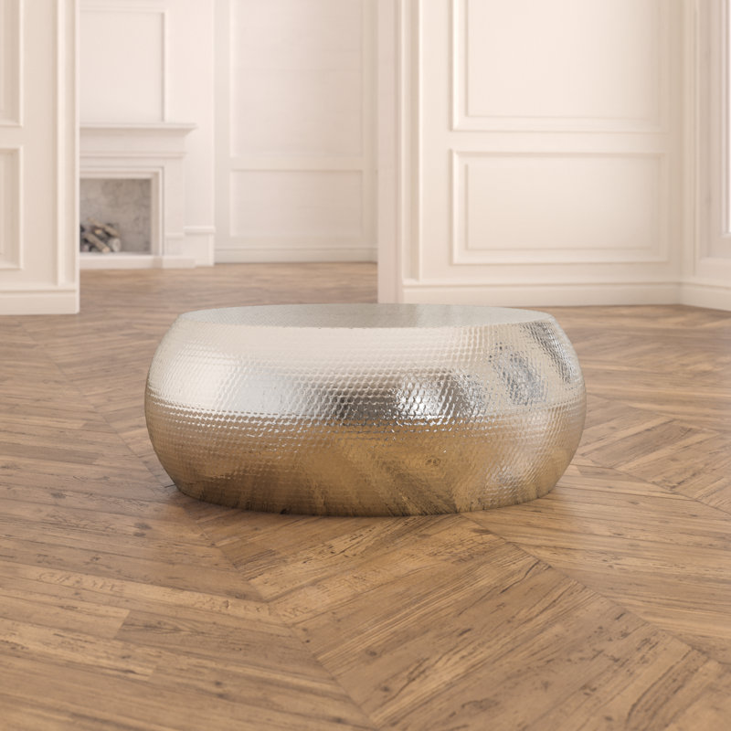 Table basse Davenport, Argent