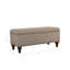 Banc d'appoint avec compartiment de rangement, garniture cloutée 42 po Ava-112253993-112253996