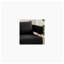 Ensemble de chaises d'appoint en velours doré l 25,99 po x P 24,41 po x H 26,77 po TS (ensemble de 2)