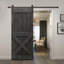 Porte de grange à panneaux et en bois avec quincaillerie d'installation-87953018-49249317-87953085