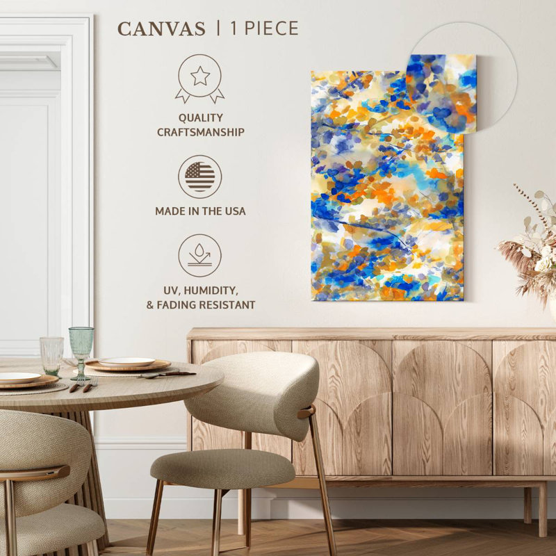 Avery Canopy Blue, 39" H x 26" W