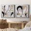 «Rumble Golden I», ensemble de 2 impressions sur toile encadrées-1990074156-1990074159