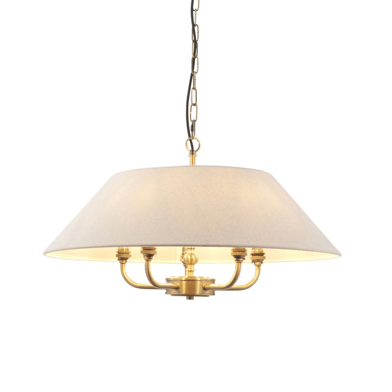 Abdulkader 5 - Light Chandelier, Brass