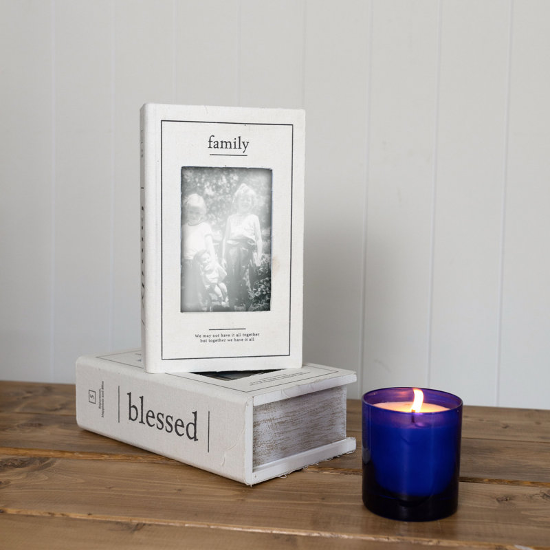 Foreside Home & Garden "Family" Photo Box Picture Frame