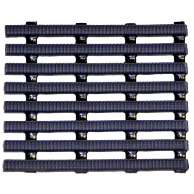 Durable Corporation 2 in. W x 8 in. L Garage Flooring Roll Drain Tiles in