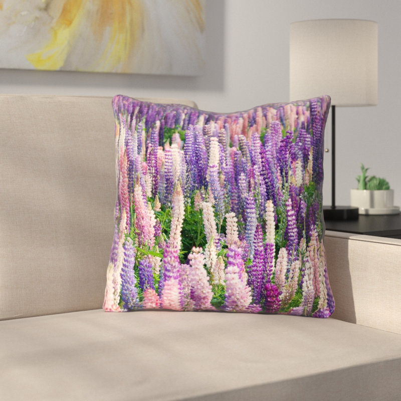 Kassey Downard Field 100% Cotton Throw Pillow, 16" x 16"