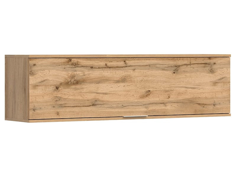 Tashanae Floating Shelf, Oak Wotan