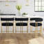 Ensemble de 3 tabourets de bar Dollie-195498859