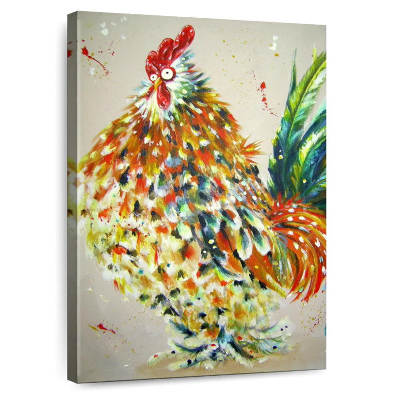 Brampt Elvis Rooster, 39" H x 26" W