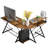 L-Shaped Iron Computer Desk-980119713