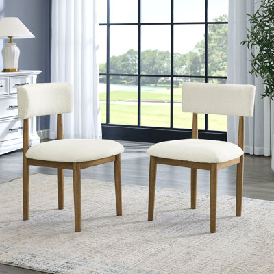 Ensemble de 2 chaises d'appoint Darla