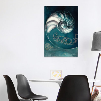 Nautilus Shell IIIC by Kathy Morton Stanion - Wrapped Canvas Gallery-Wrapped Canvas Giclée