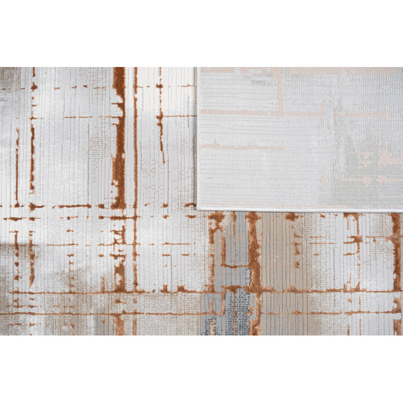 Metz Geometric Indoor Rug, Rectangle 5'2" x 7'