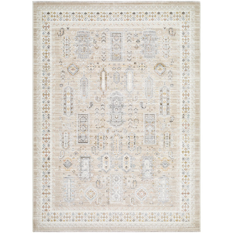 Tapis lavable à la machine Lanford, Rectangle 5 pi 3 po x 7 pi