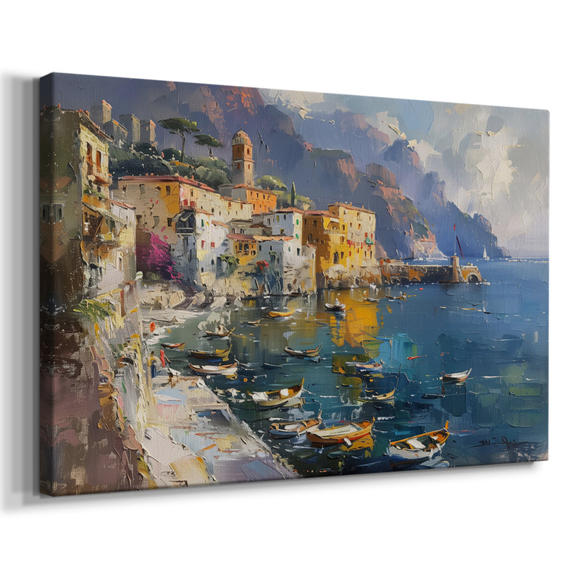 Série nautique-CLxxxix - Cavas enveloppés de galerie, 12 x 18