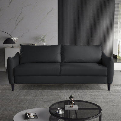 Delana 81'' faux Leather Sofa