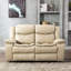 Causeuse inclinable et respirante en cuir