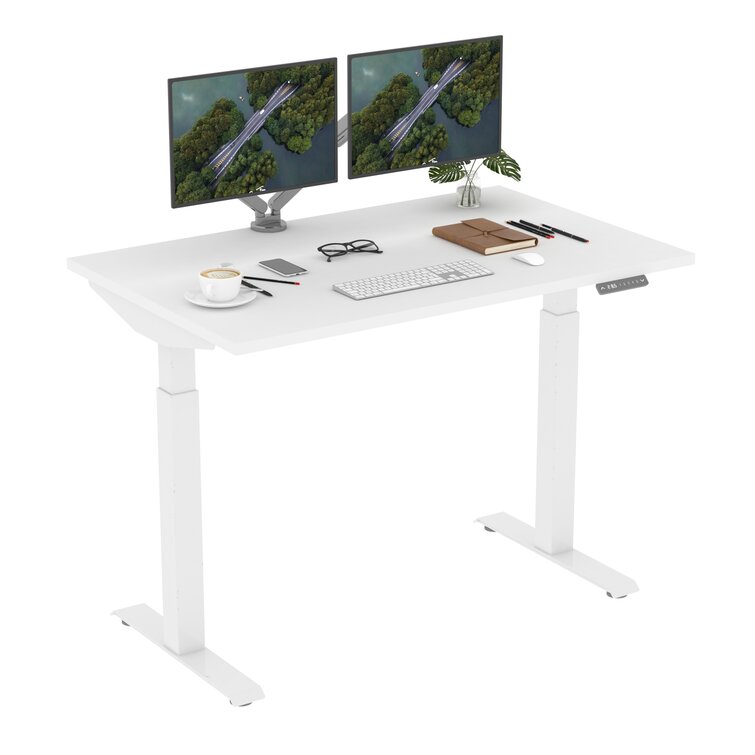 The Twillery Co.® Reagan Dual-Motor electric Height Adjustable Standing Desk  & Reviews