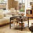 Wynny 27"W Round Lift-Top Wood Coffee Table with Storage-2058033455