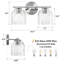 Éclairage de salle de bain à intensité variable 3 lumières Kaarlo -1156357718-1165817599