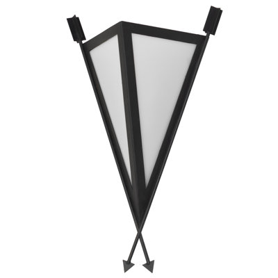 1 - Light Flush Mounted Sconce