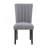 5PC DINING TABLE SET W GREY CHAIRS