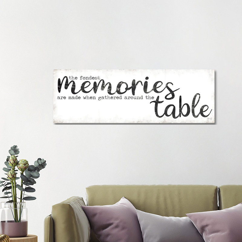 The Fondest Memories by Marla Rae - Panoramic Print on Canvas, 30.48 cm H x 91.44 cm W x 3.175 cm D, Wrapped Canvas